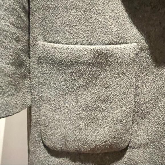 Madewell Monsieur Menswear Inspired Oversized Relaxed Wool Blend Coat - Picture 3 of 7